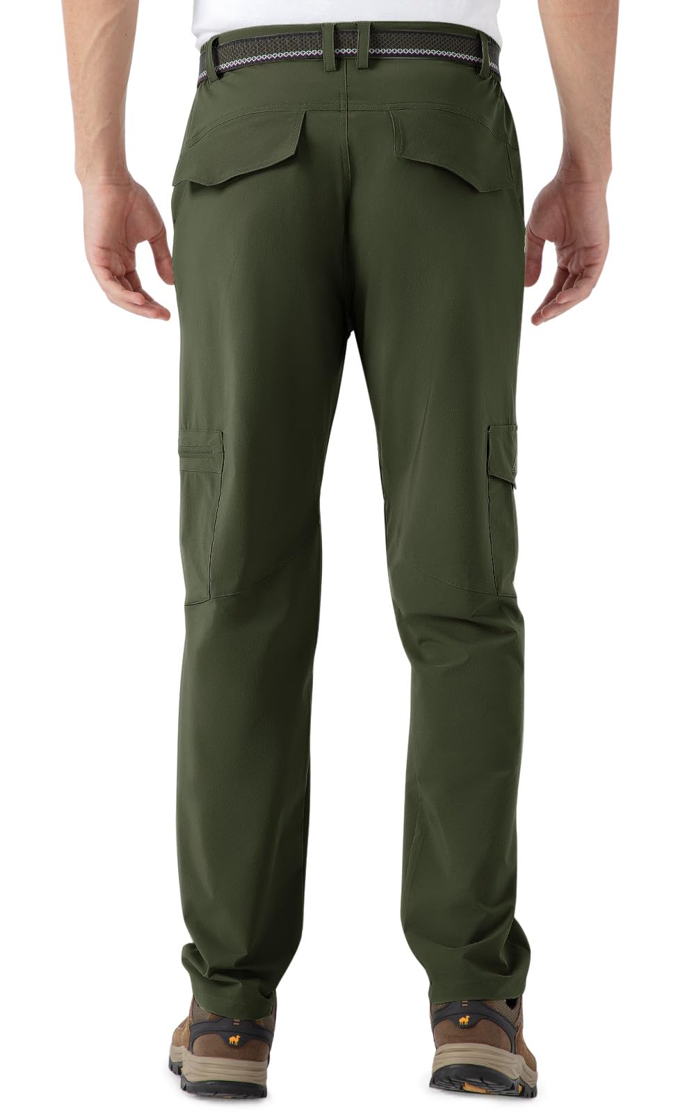 Rdruko Men's Hiking Pants - Lightweight Quick-Dry Water-Resistant Outdoor Pants with 6 Pockets for Hiking, Travel, Work & Fishing | Perfect for Adventure & Outdoor Activities