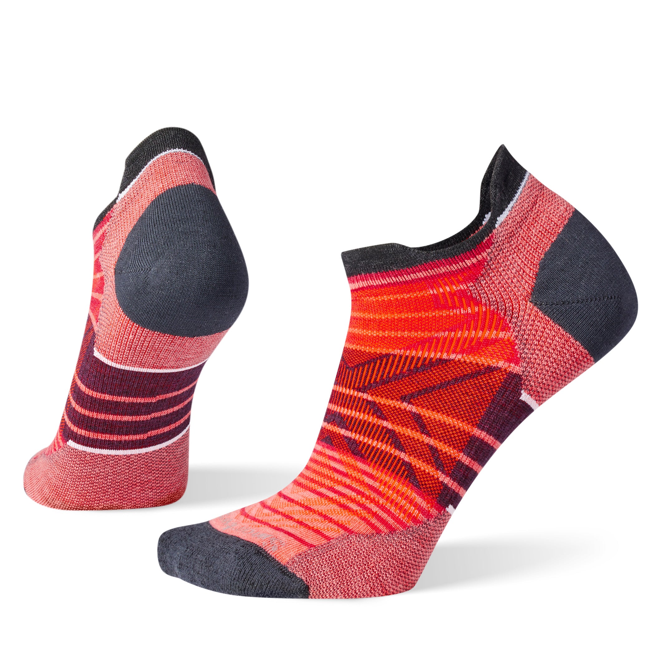 Bright Coral Stripe