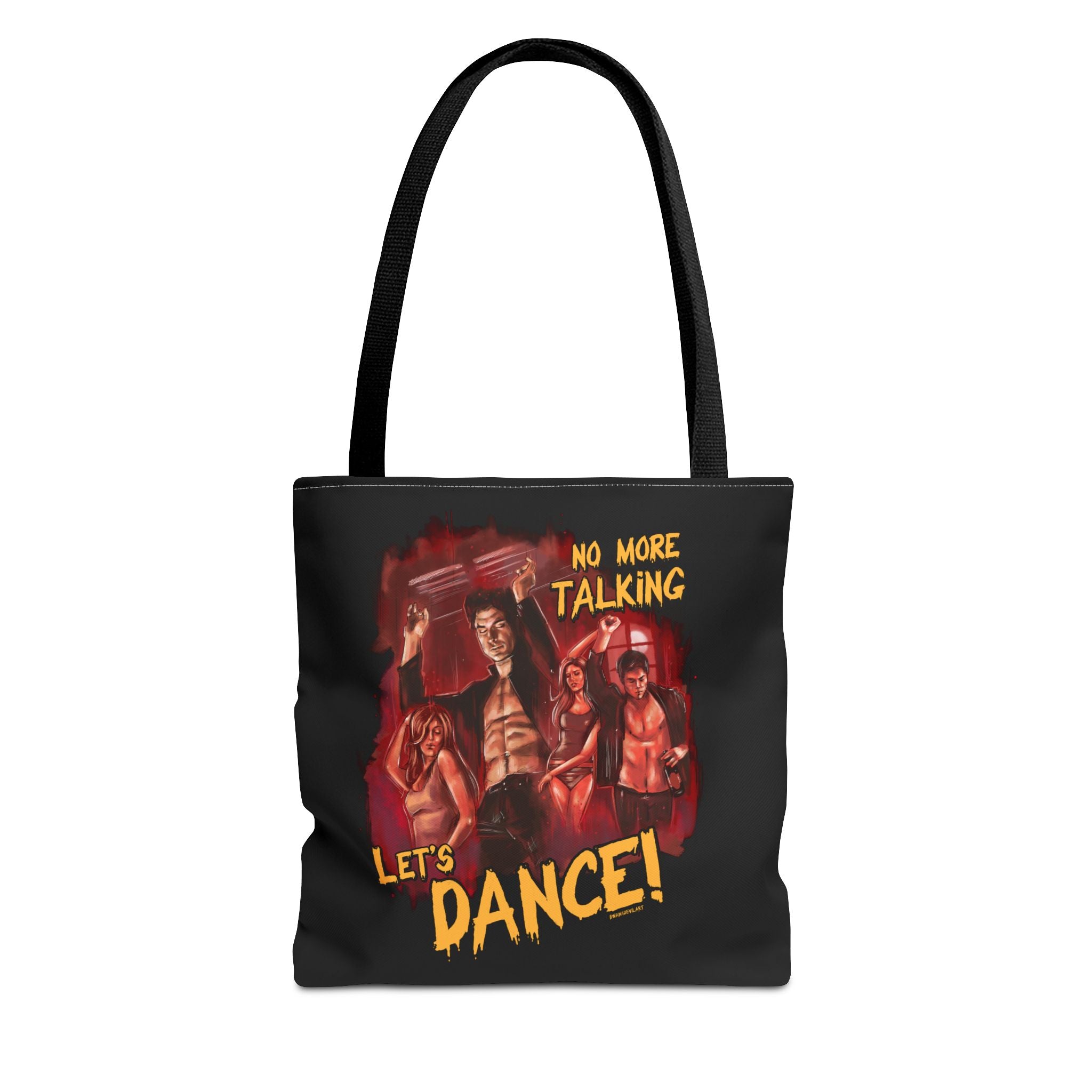 Let's Dance Tote Bag - Stylish & Spacious Canvas Tote for Women - Perfect for Grocery Shopping, Beach Trips & Daily Use