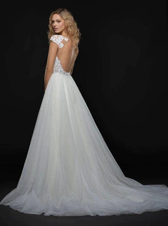 Hayley Paige Dakota Blush Wedding Dress - Size 16 | Elegant A-Line Gown for Brides, Bridesmaids & Formal Occasions