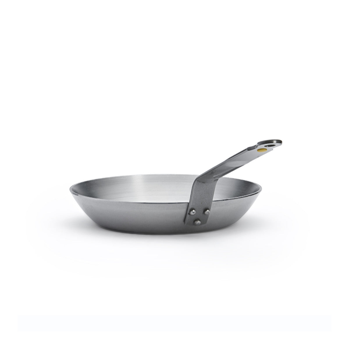 De Buyer Mineral B 10.25 Inch Round Fry Pan - Carbon Steel French Skillet for Searing, Frying & Cooking - Perfect for Steak, Eggs & Pancakes