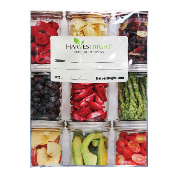 Harvest Right Mylar Bags 300 Pack - Food Storage Bags for Freeze Drying, Vacuum Sealing & Long Term Food Preservation | Perfect for Emergency Prep, Camping & Bulk Food Storage