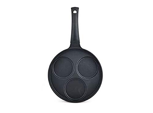 QueenSense Non-Stick Egg Hot Multi Pan 24cm - Perfect for Omelets, Pancakes & Breakfast Cooking