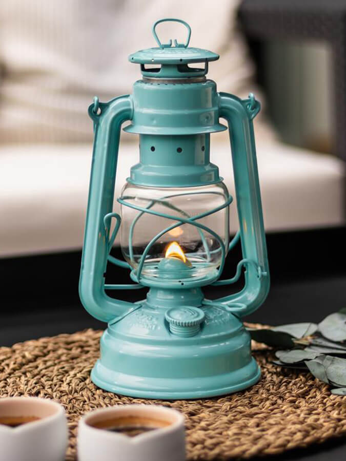 Feuerhand Baby Special 276 Hurricane Lantern - Vintage Outdoor Camping Light for Emergency, Garden, Patio & Power Outages