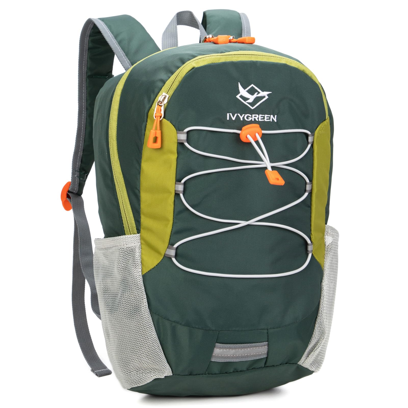 Kids Hiking Backpack for Boys & Girls - Lightweight Small Daypack for Camping, Travel & Outdoor Adventures (Green) - Perfect for School, Day Trips & Nature Exploration
