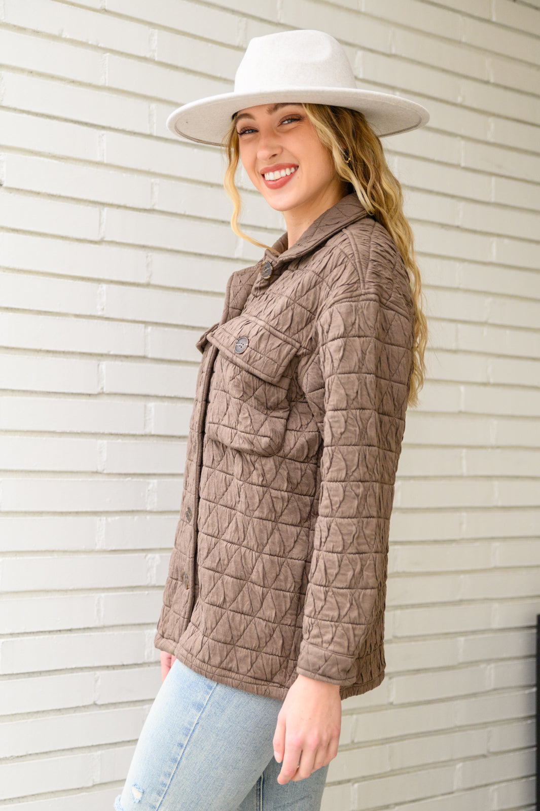 Coming Back Home Jacket in Mocha - Cozy Fleece Lined Hooded Jacket for Women & Men | Perfect for Outdoor Activities, Travel & Casual Wear