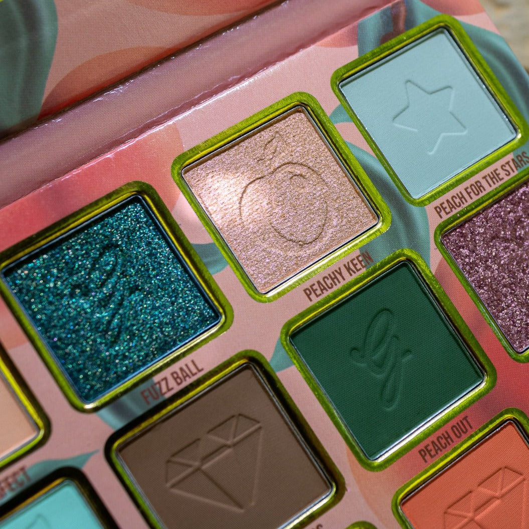 Peach Perfect Eyeshadow Palette - 12 Highly Pigmented Matte & Shimmer Shades for Day & Night Makeup Looks | Vegan & Cruelty-Free