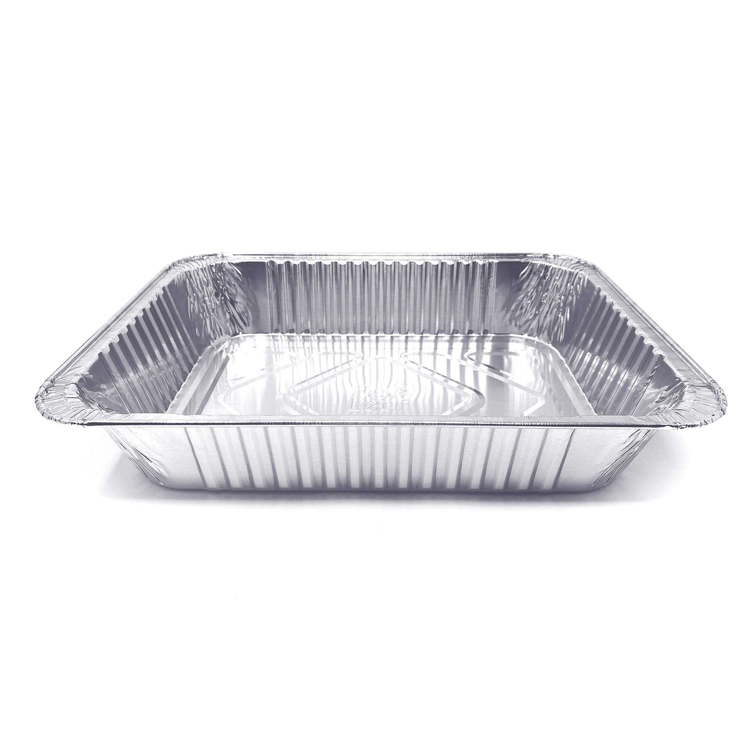 (30 Pack) Heavy Duty Disposable Aluminum Foil Lasagna Pans 14