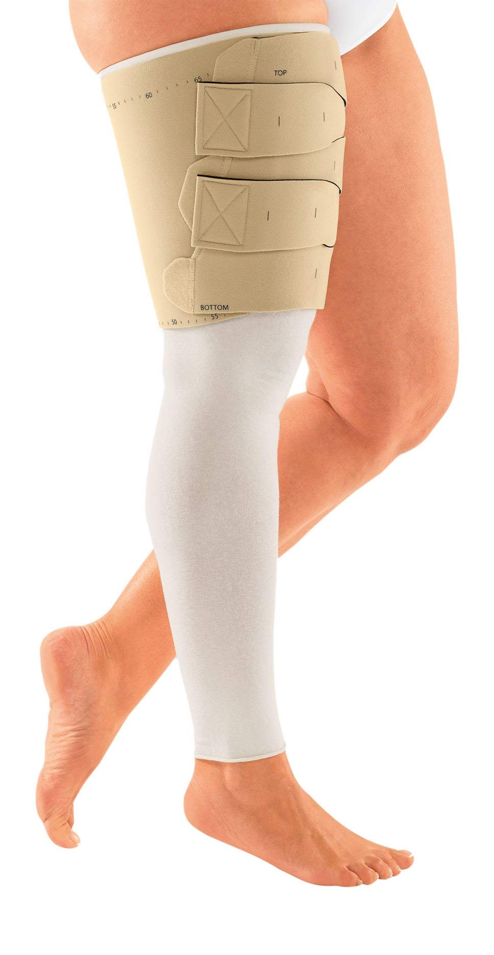 CircAid Upper Leg Compression Kit - Custom Therapeutic Compression System for Swelling & Lymphedema Relief - Ideal for Post-Surgery Recovery & Venous Insufficiency Treatment