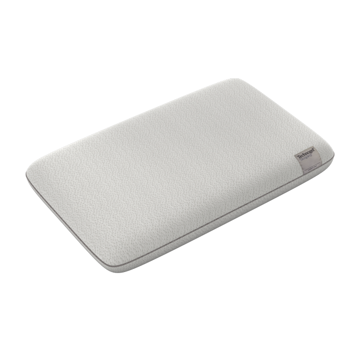Technogel Deluxe Thin Pillow - Premium Memory Foam Pillow for Neck Pain Relief & Side Sleepers - Perfect for Travel, Home & Office Use