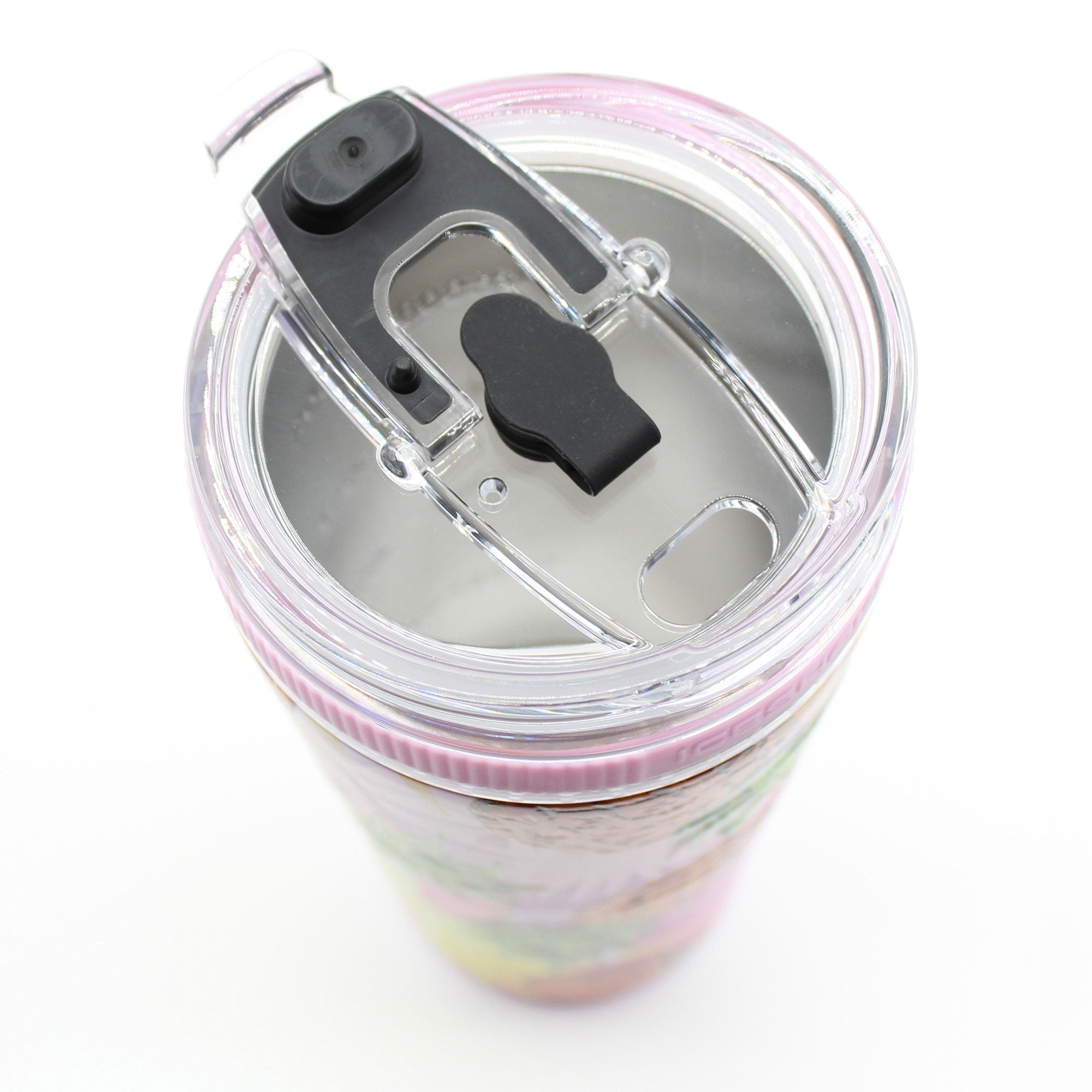 26oz Flexible Water Bottle with Pineapple Design - Leak Proof, BPA Free, Perfect for Gym, Hiking & Outdoor Activities