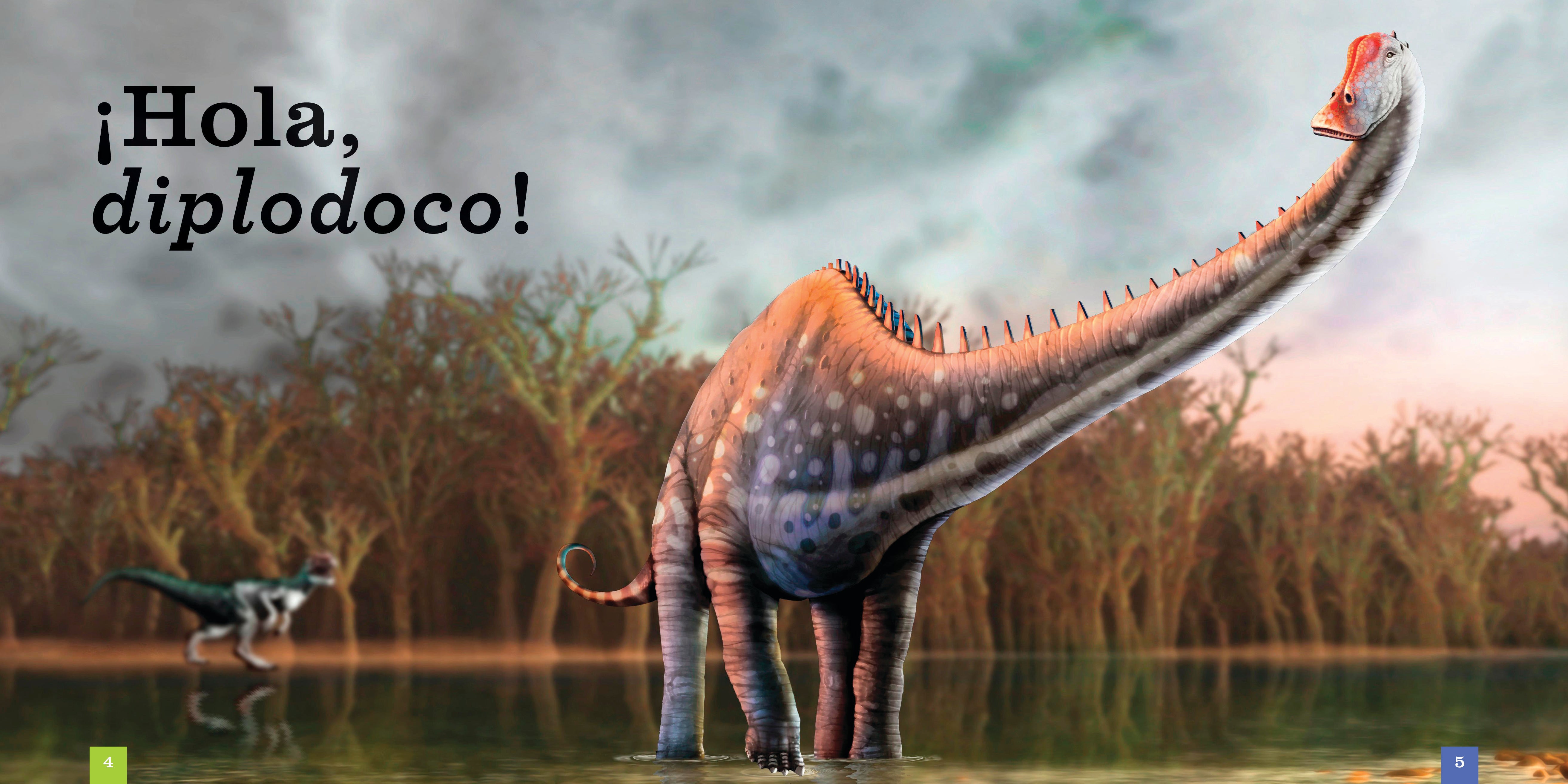 Diplodocus Dinosaur Book 9781640267305 - Educational Kids Reading & Science Learning for Home & School