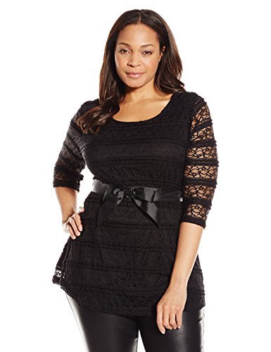 Three Seasons Maternity Women's 3/4 Sleeve Belted Top - Comfortable & Stylish Pregnancy Shirt for Work, Casual Outings & Maternity Photos
