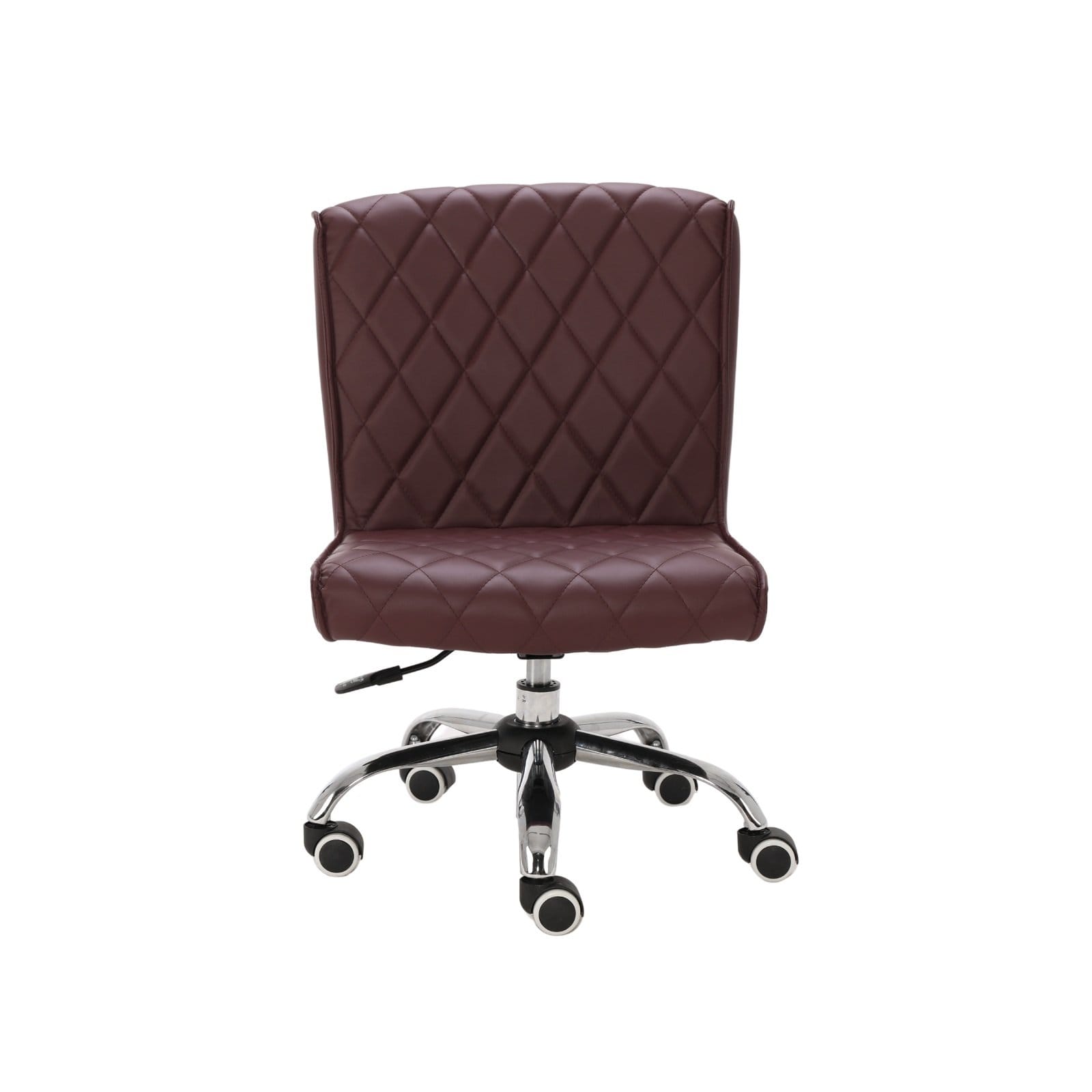 Delia Salon Pedicure Technician Stool - Adjustable Rolling Stool for Nail Technicians & Spa Professionals - Perfect for Manicure, Pedicure & Beauty Salon Use