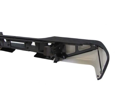 2007-2013 Chevy Silverado 1500 Painted White Rear Bumper Assembly with Impact Bar & Brackets - GM1103159 | Perfect for Truck Restoration & Off-Road Protection