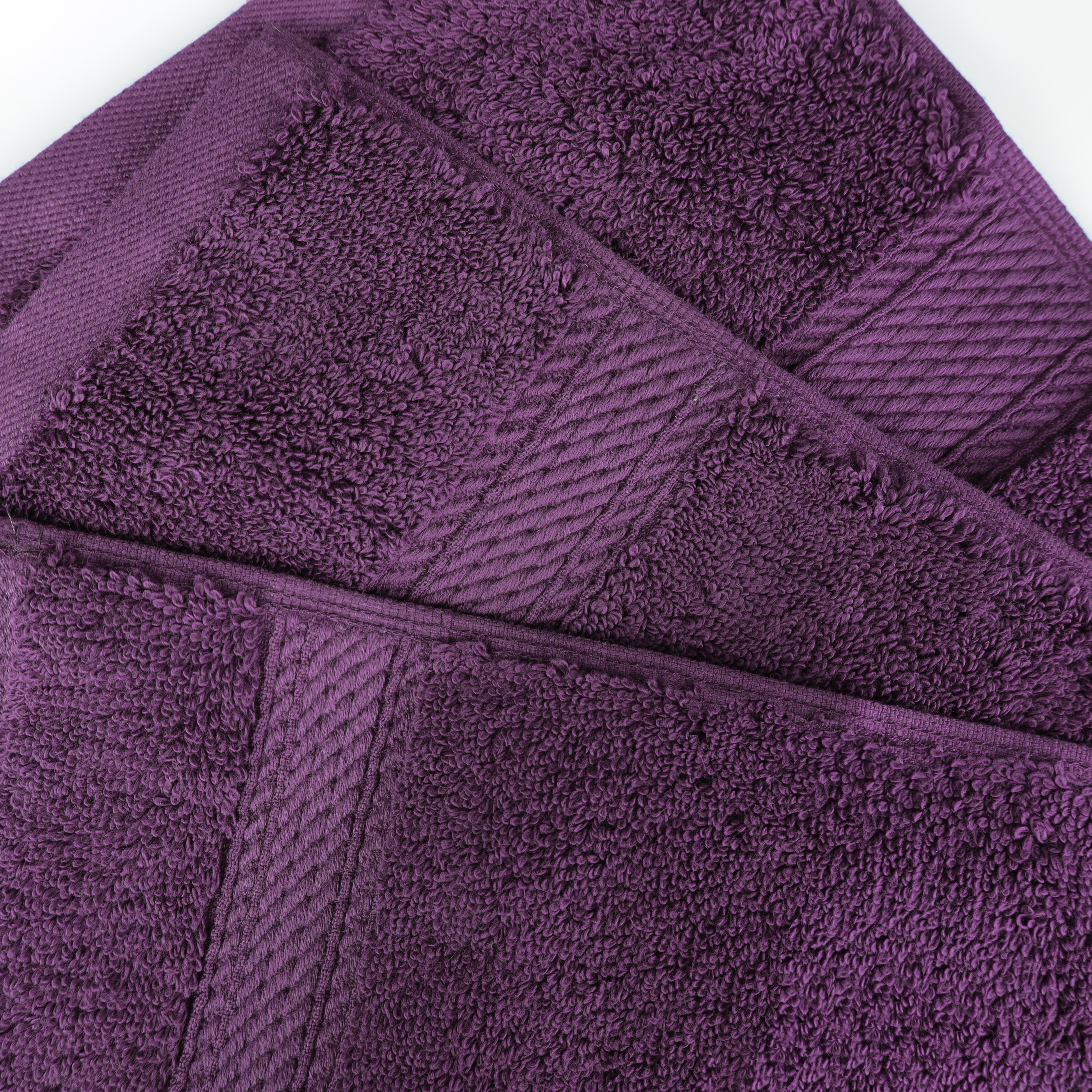 Premium 4-Piece Egyptian Cotton Bath Towel Set - Ultra Soft, Heavyweight & Plush Pile for Spa-Like Luxury at Home | Perfect for Bath, Beach & Guest Use