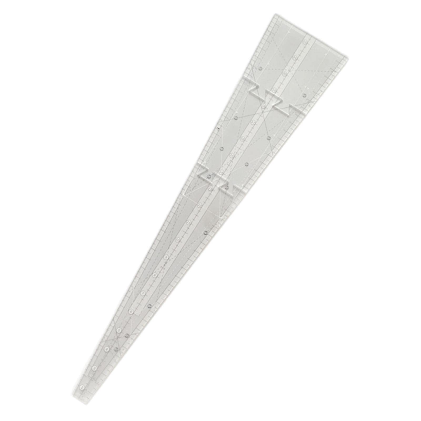 Colcolo Triangle Quilting Ruler - 22 Inch Precision Cutting Template for DIY Sewing, Patchwork & Quilting Projects | Perfect for Fabric Cutting, Crafting & Measuring