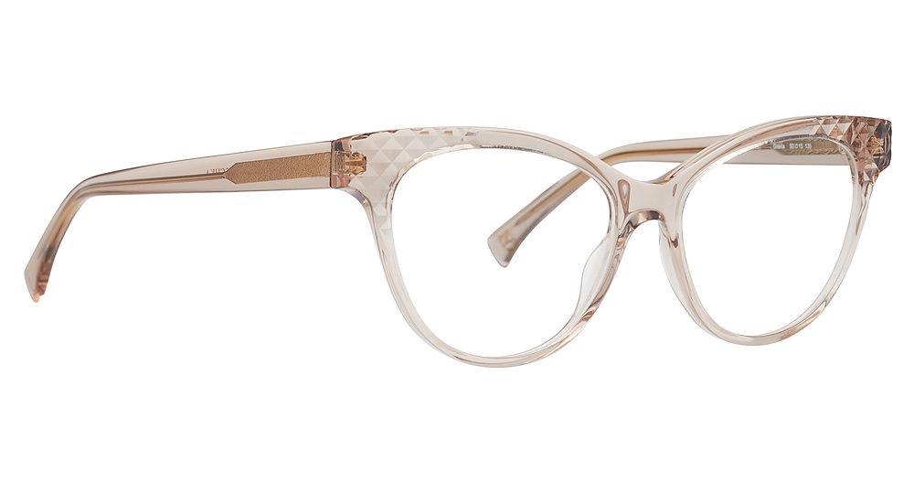 Badgley Mischka BMGISELLA Women's Fashion Eyeglasses - Stylish Reading Glasses for Work, Driving & Everyday Use