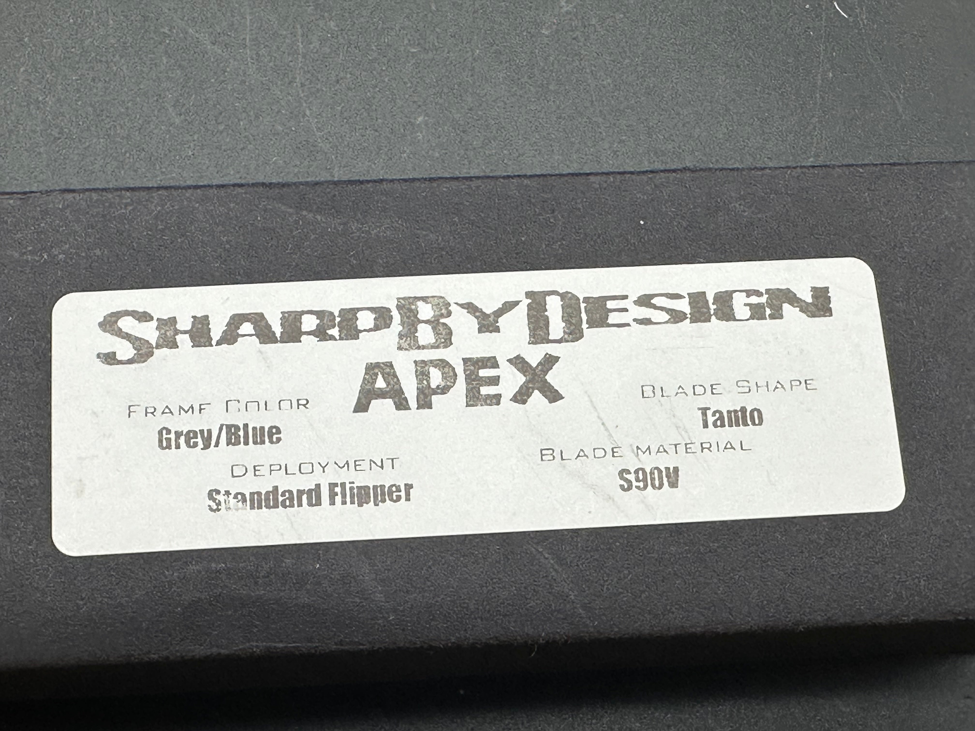 Sharp By Design Apex Titanium Folding Knife with Premium S90V Steel Blade - EDC, Outdoor Camping & Survival Gear