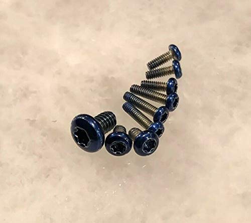 Premium Blue Torx Screw Set for Benchmade Griptilian Knives - Compatible with 550, 551, 553 Models - Perfect for Pivot, Scale & Clip Replacement - Durable Hardware for Knife Maintenance & Customization