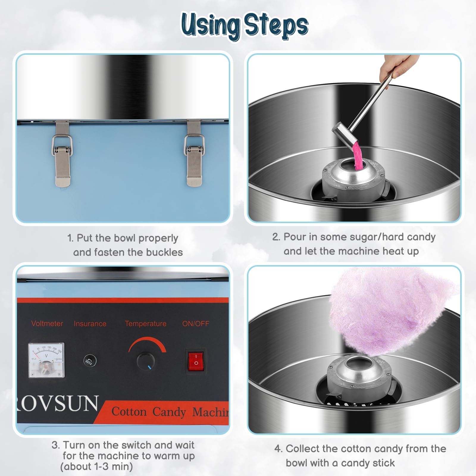Commercial Cotton Candy Machine 21