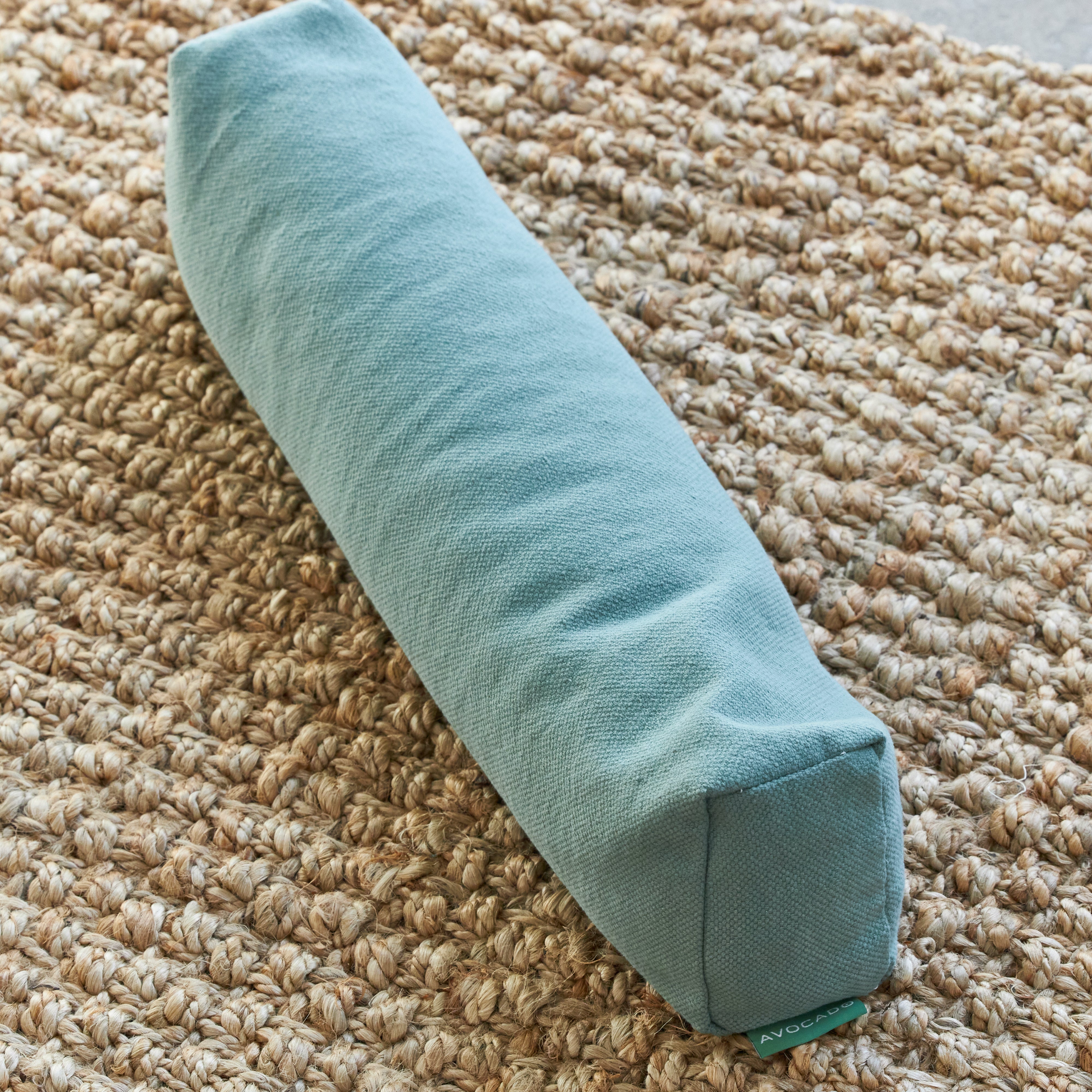 Organic Dog Pillow Bolster - Comfortable & Washable Pet Bed for Small Medium Large Dogs - Perfect for Crates, Couches & Travel Use