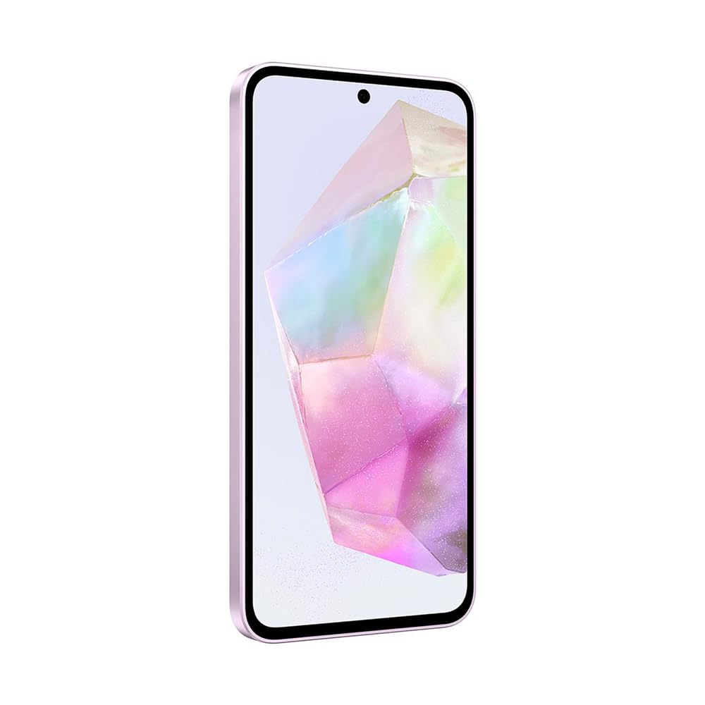 Samsung Galaxy A55 5G Unlocked Smartphone 256GB Dual SIM GSM Android Phone - Awesome Lilac | Latin Variant US LTE Compatible | Perfect for Travel, Work & Streaming