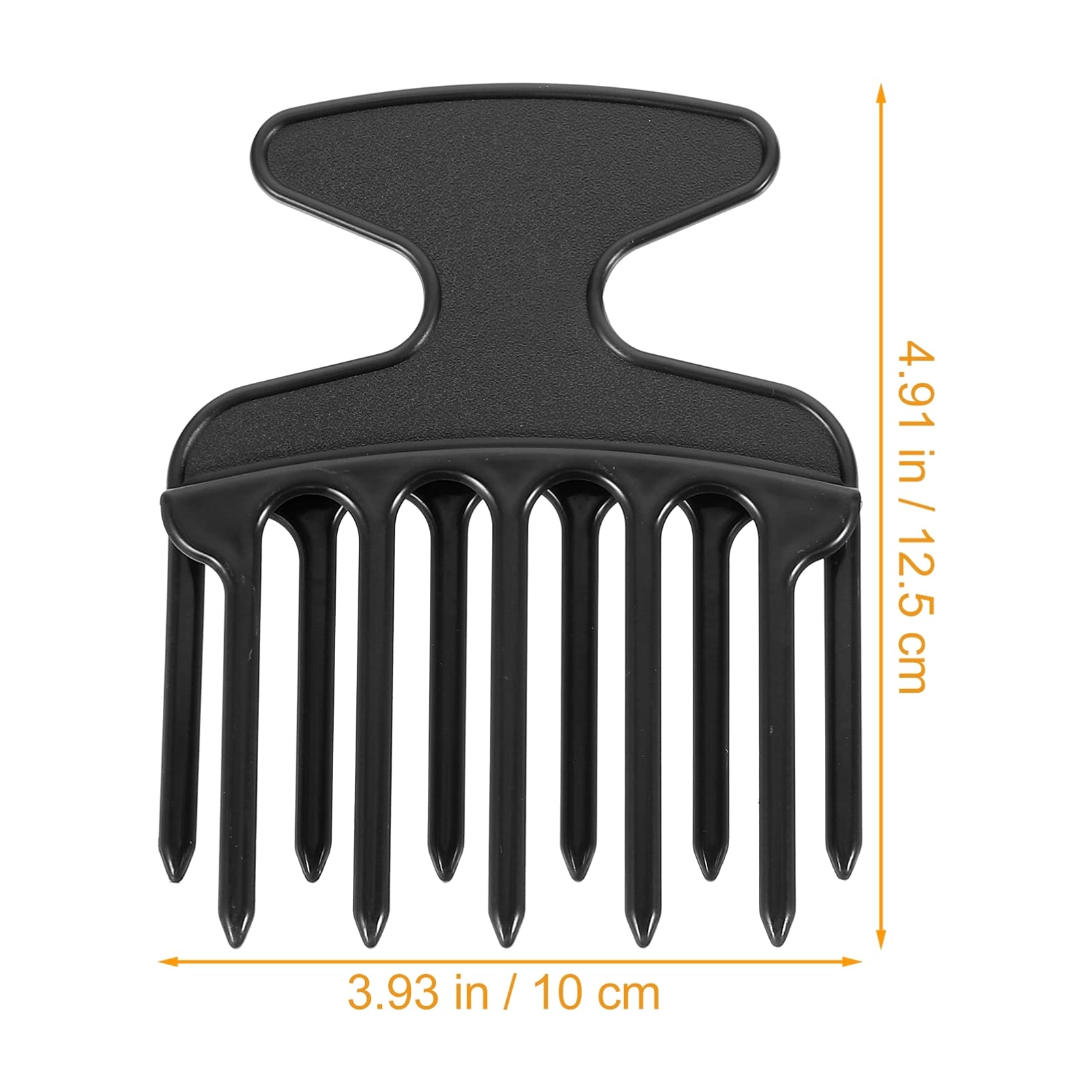 **Lurrose 2-Pack Afro Picks - Wide Tooth Detangling Comb for Natural Hair, Wigs & Braids - Double Fist Pick Hair Styling Comb for Men & Women - Perfect for Curly, Coily & Thick Hair (Blue)**    *(Ideal for salon use, home styling, travel, and daily detangling of afros, braids, twists, and extensions.)*