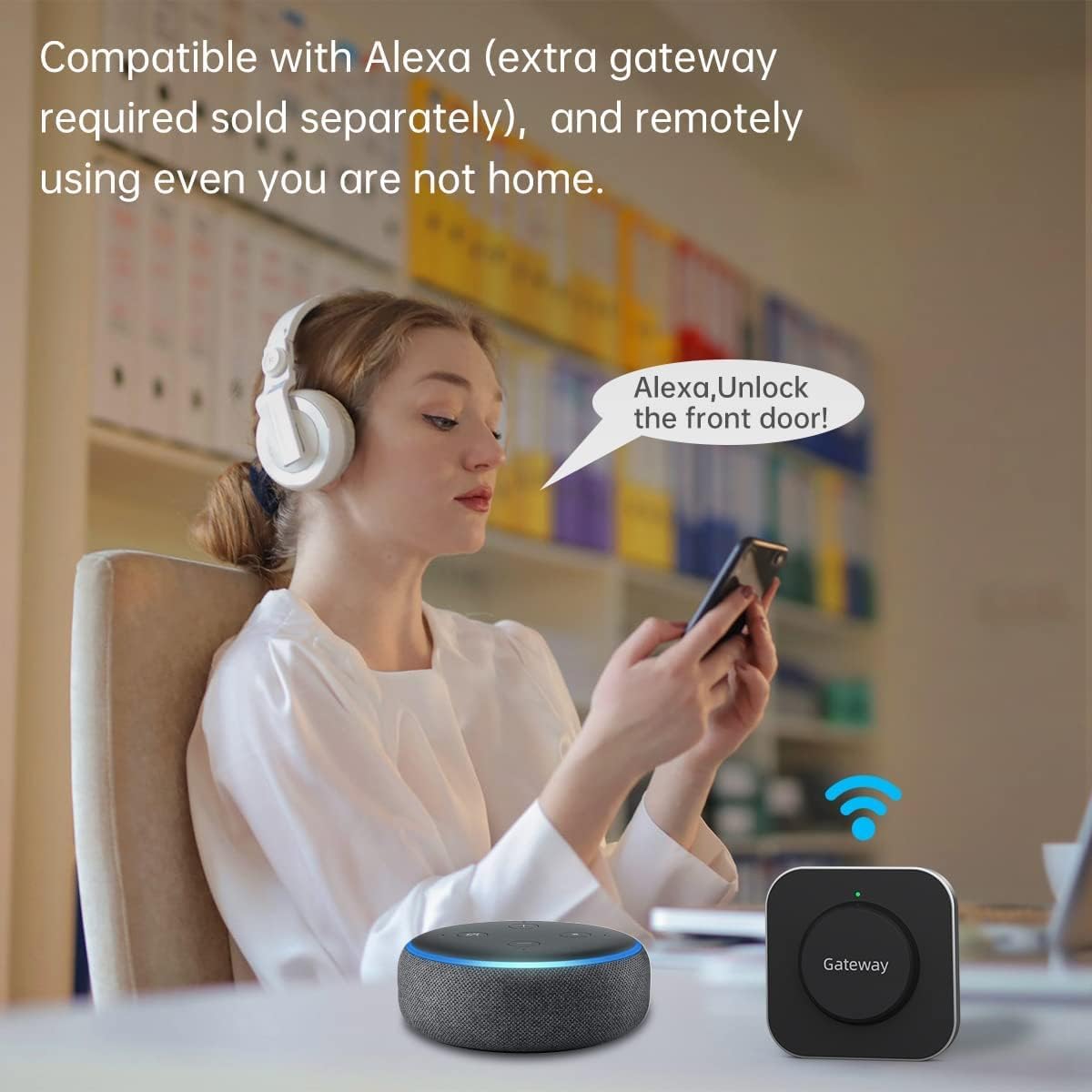 SMONET Smart Lock for Front Door - Keyless Entry Fingerprint & Bluetooth Deadbolt with Digital Keypad, Auto Lock, Alexa Compatible - Secure & Convenient Smart Home Access for Apartments, Houses & Vacation Rentals