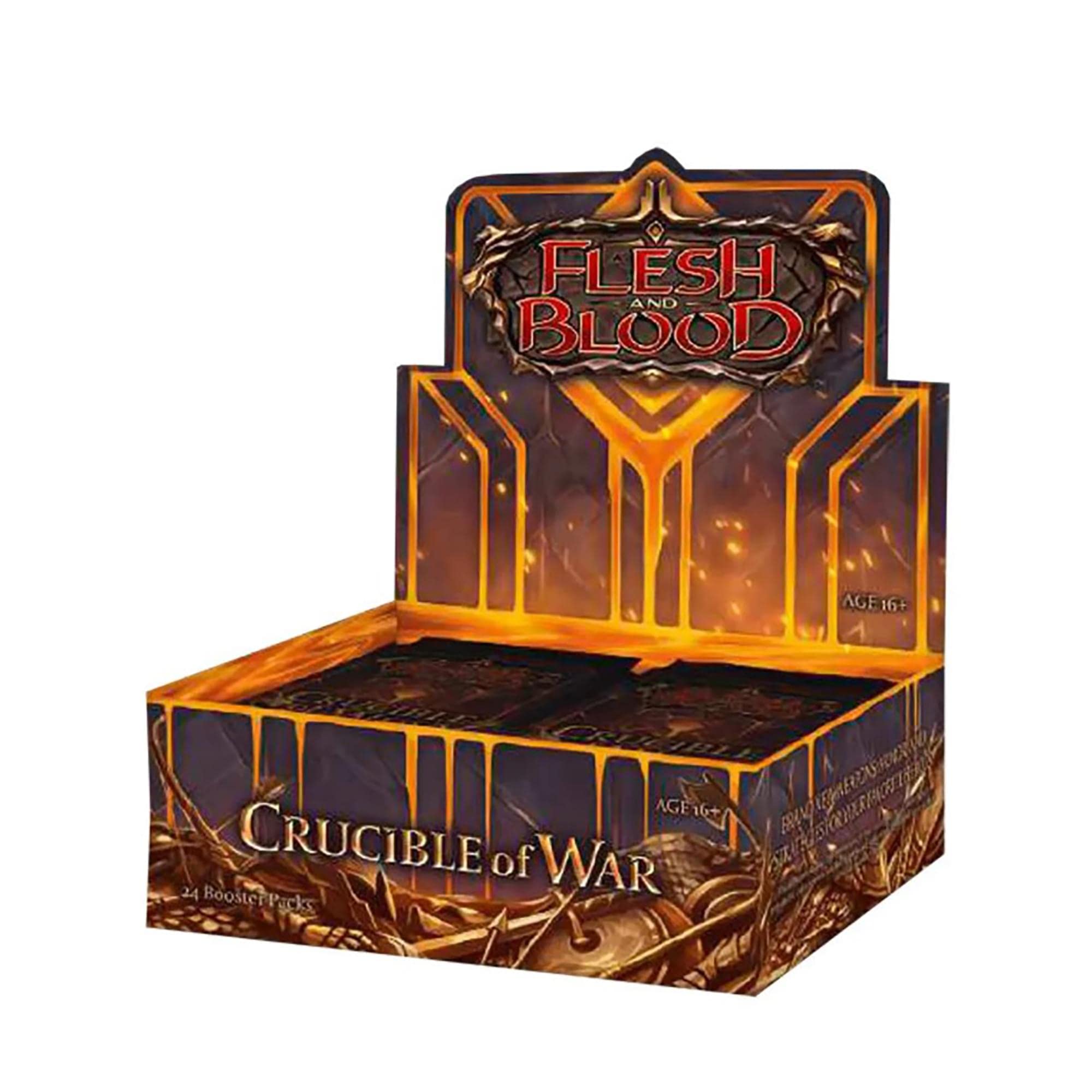 Legend Story Studios Flesh and Blood TCG: Crucible of War Unlimited Booster Box - 48 Random Trading Cards for Collectors & Players - Perfect for Game Nights, Tournaments & TCG Battles