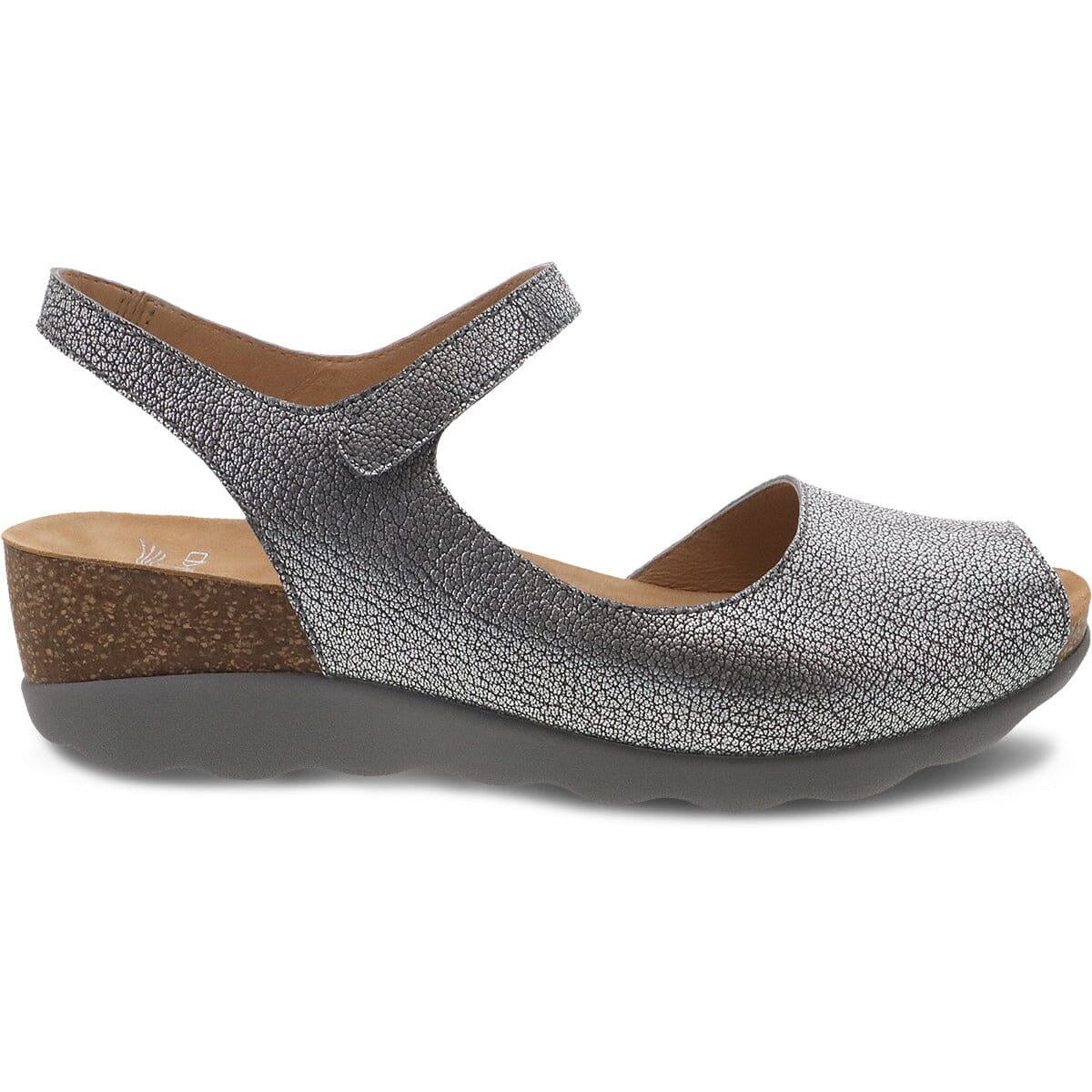 Dansko Marcy Pewter Metallic Comfortable Slip-On Shoes for Women - Perfect for Work, Nursing & All-Day Wear - Final Sale!