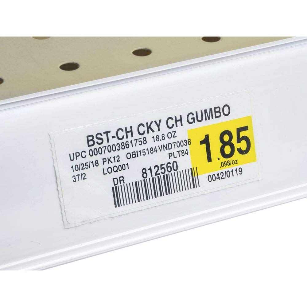 Economy Shelf Label Holders with Adhesive - 2