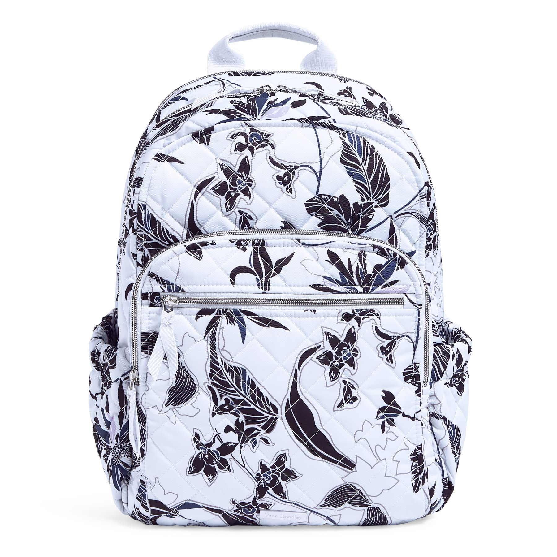 Vera Bradley Performance Twill Campus Backpack - Stylish Durable School Bag for College Students, Perfect for Laptops & Books | Ideal for Classes, Travel & Everyday Use
