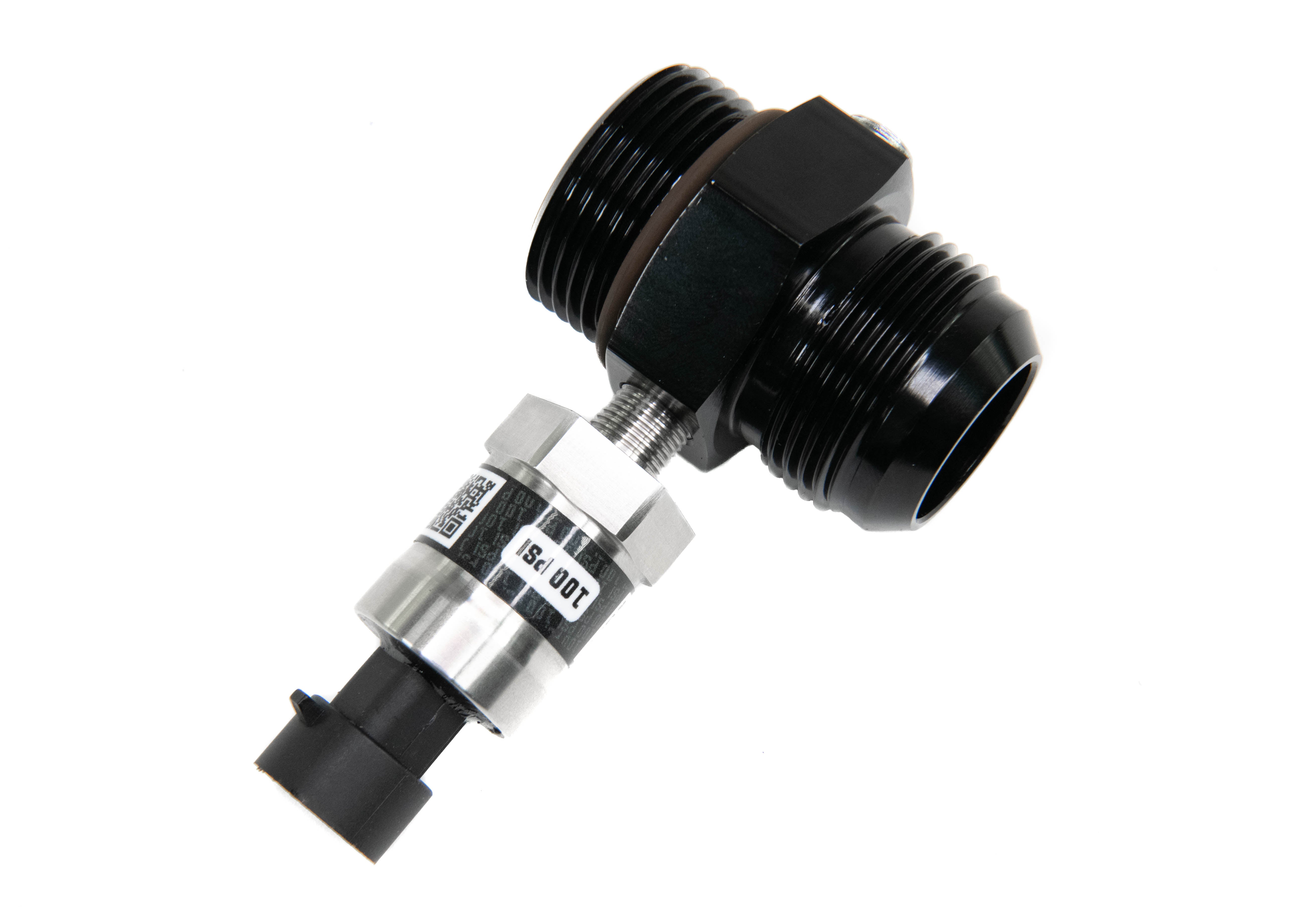 12ORB to 12 AN Fitting Adapter with 1/8 NPT Side Ports - High Performance Hydraulic Hose Connector for Automotive, Racing & Industrial Applications