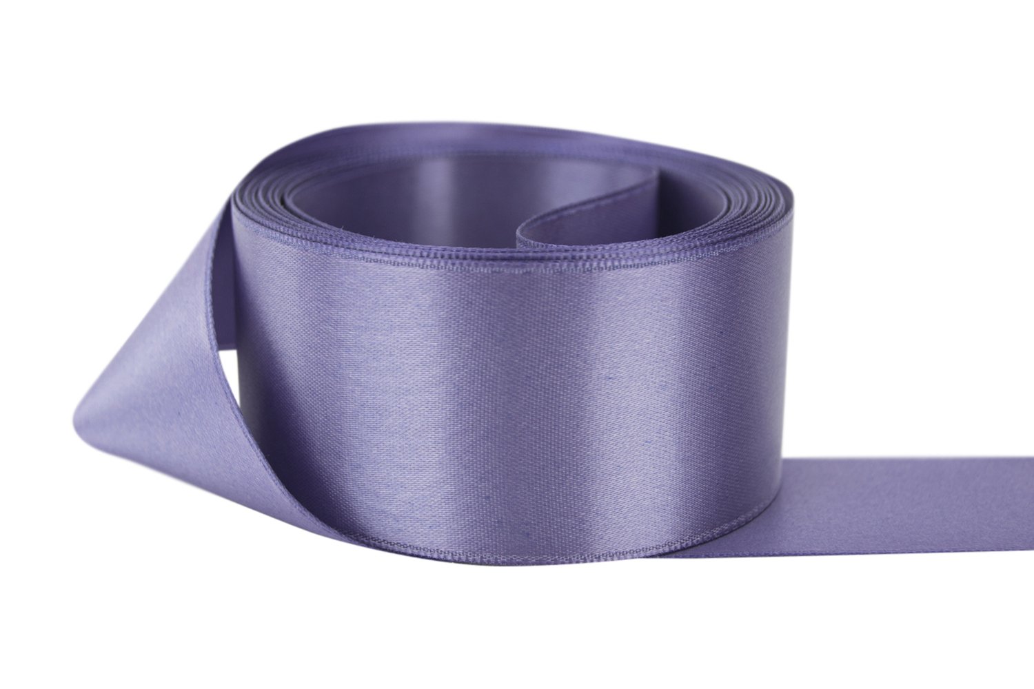 Double Faced Satin Ribbon 7/8 Inch Wide - 100% Polyester Craft Ribbon in Hyacinth Color - Perfect for Gift Wrapping, Hair Bows, Wedding Decorations and DIY Crafts