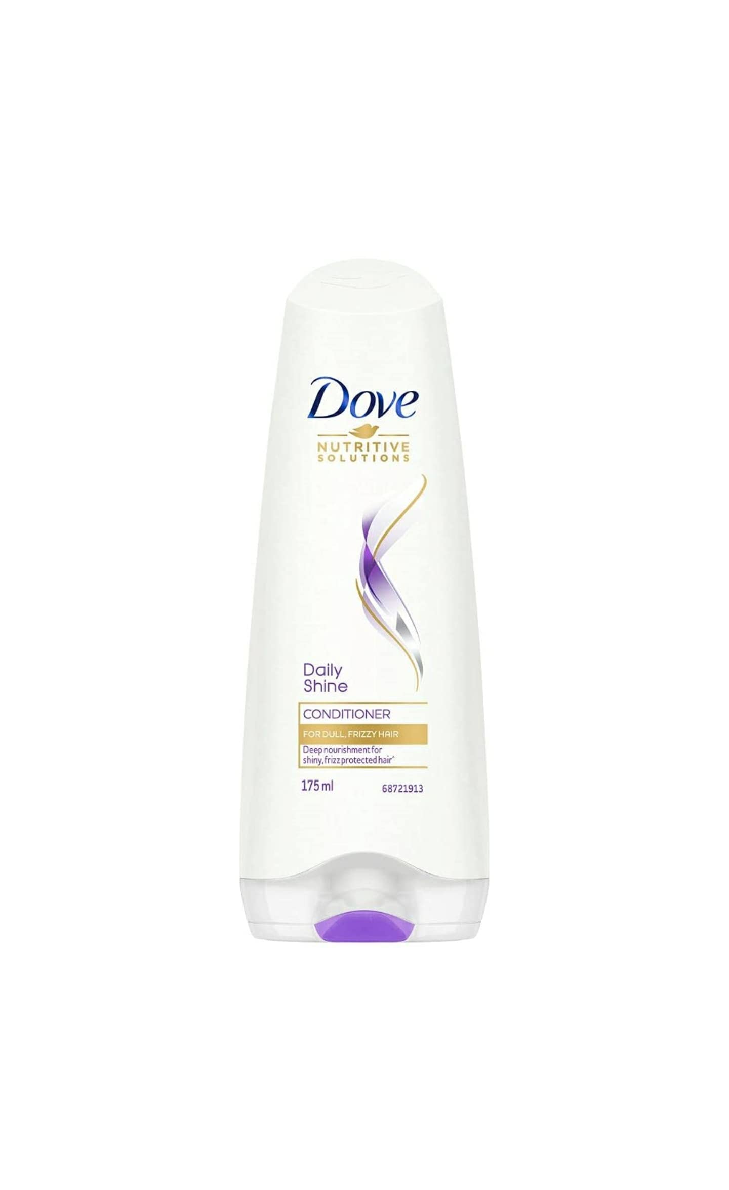 Dove Daily Shine Hair Conditioner with Nutritive Serum - 175ml for Smooth, Shiny & Healthy Hair - Perfect for Dry, Damaged Hair Care & Daily Moisturizing