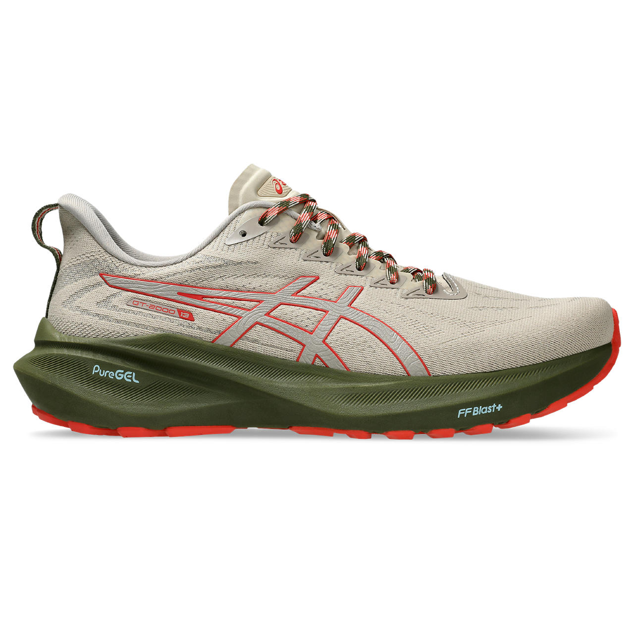 ASICS Men's GT 2000 13 TR Running Shoes - Lightweight Stability Sneakers for Road Running, Jogging & Gym Workouts