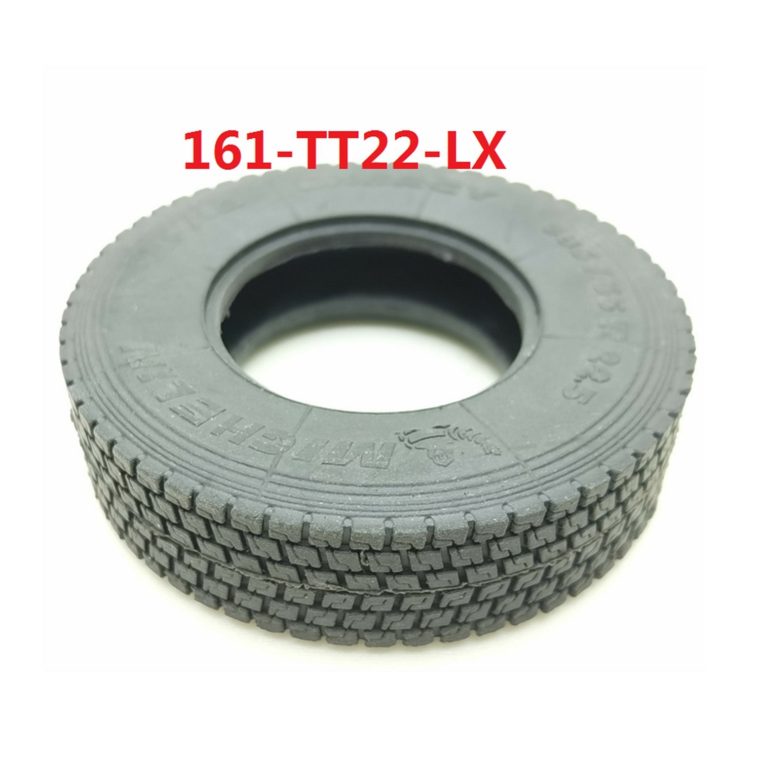 High-Quality Rubber Wheel Tires for 1/14 Scale RC Tractor Truck 770S & 56368 Models - 22/28MM 85MM - Perfect for DIY Tamiya Remote Control Car Parts & Off-Road RC Vehicle Upgrades