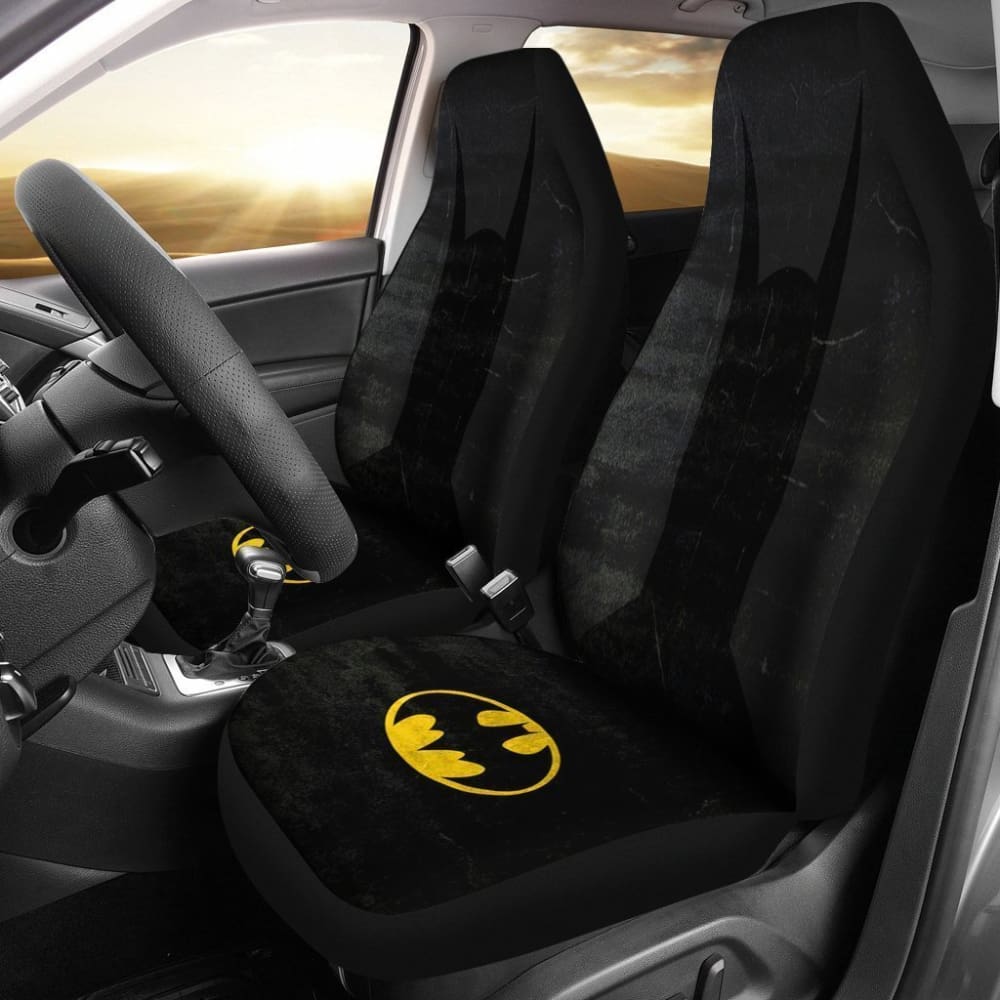 Batman DC Comics Car Seat Covers - Superhero Themed Universal Fit for Sedan, SUV, Truck - Perfect for Movie Fans, Gift Ideas & Road Trips
