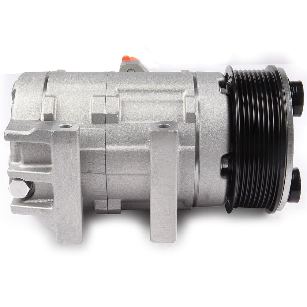 High-Performance AC Compressor for Ford F-250 Super Duty 6.7L (2011-2016) | Durable Air Conditioning Compressor with A/C Clutch | Perfect for Summer Road Trips & Heavy-Duty Cooling Needs