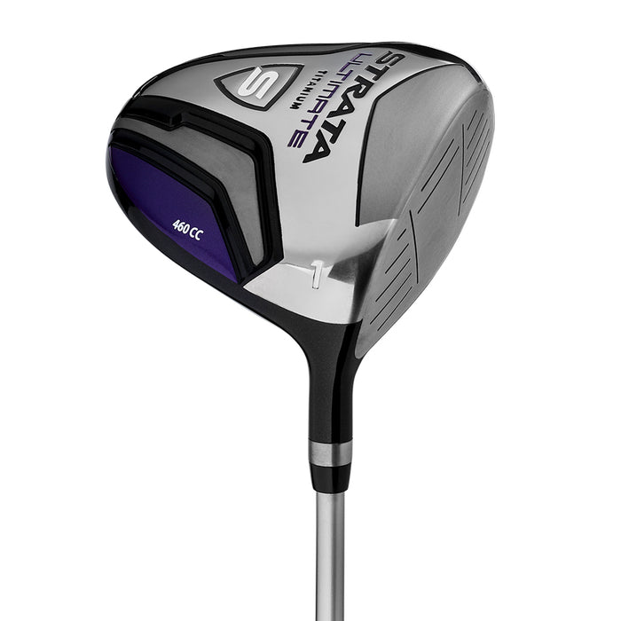 Callaway Women's Strata Ultimate 16-Piece Complete Golf Club Set - Perfect for Beginners & Intermediate Female Golfers on the Course