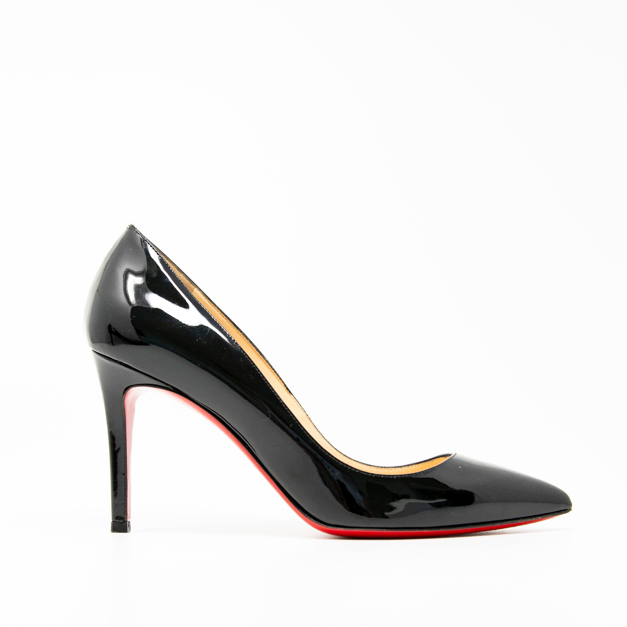 Christian Louboutin Black Pigalle Pumps Size 36 - Women's Classic Pointed Toe High Heels for Party, Wedding & Evening Wear