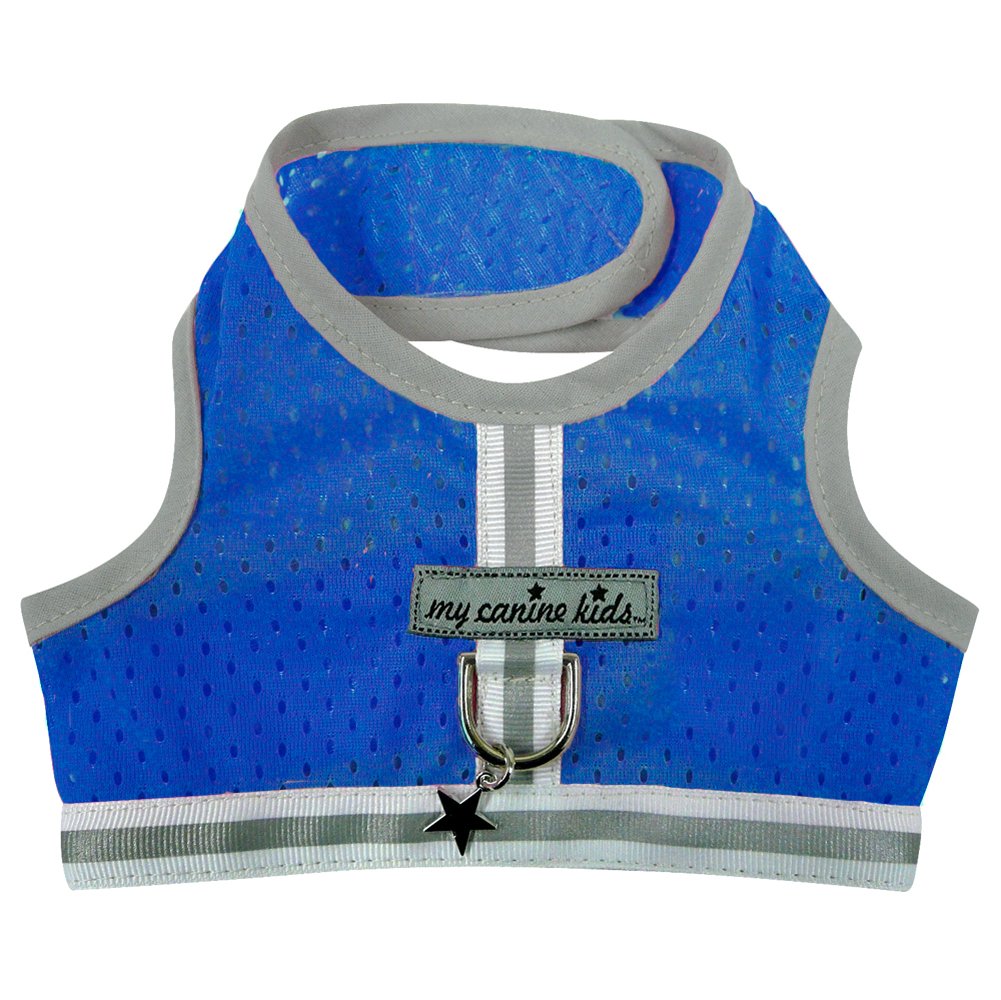 Breathable Mesh Dog Harness for Small Dogs & Puppies - Reflective & Adjustable Velcro Strap | Perfect for Teacup Breeds, Daily Walks & Outdoor Adventures