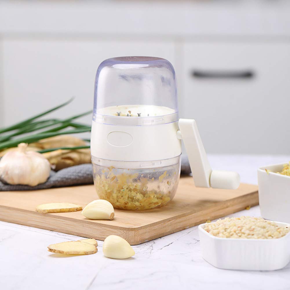 Premium Manual Food Chopper - Hand Crank Nut Grinder for Walnuts, Pecans & Garlic | Portable Multi-Function Kitchen Tool for Chopping, Shredding & Making Toppings | Perfect for Baking, Cooking & Meal Prep