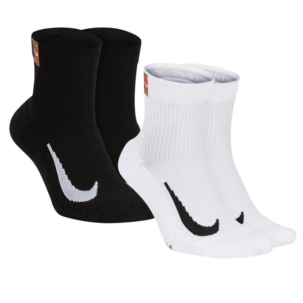 Court Multiplier Max Ankle Tennis Socks - Breathable Cushioned Athletic Socks for Men & Women - Perfect for Tennis, Basketball & Running