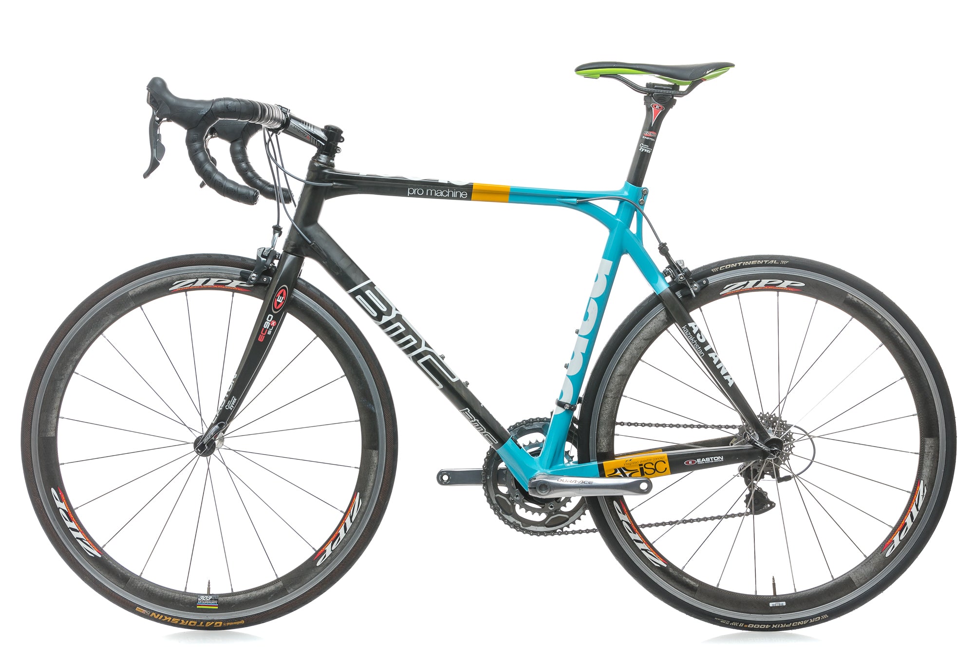 BMC Pro Machine SLC01 Astana 55cm Road Bike 2008 - Lightweight Carbon Frame for Racing & Endurance Cycling