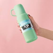 PAVITYAKSH 32oz Double Walled Vacuum Insulated Stainless Steel Water Bottle - Leakproof, BPA-Free, Keeps Hot/Cold for 24 Hours - Matte Finish for Gym, Hiking, Office & Outdoor Activities