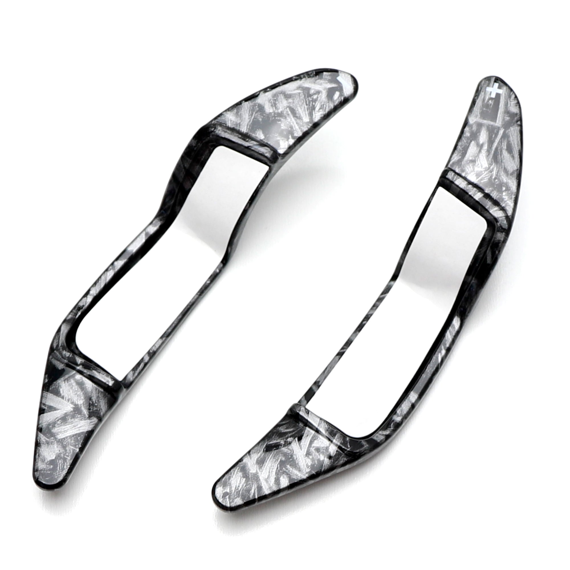 Premium Forged Carbon Fiber Steering Wheel Paddle Shifters for MINI Cooper R56 R58 R60 R61 Models - Upgrade Your Driving Experience | Perfect for Racing & Performance Driving