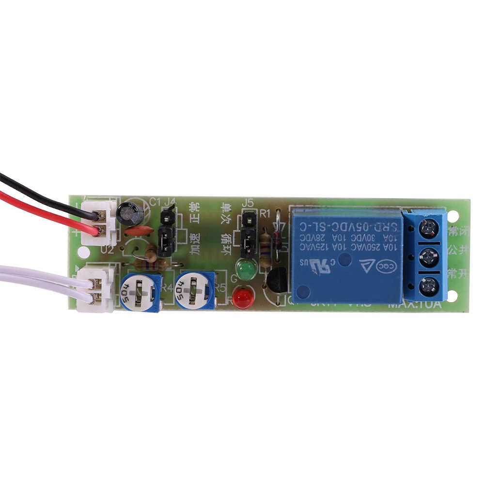 5V DC Adjustable Timer Relay Module - 0-60 Minutes Delay On/Off Switch for Home Automation, Industrial Control & DIY Electronics Projects