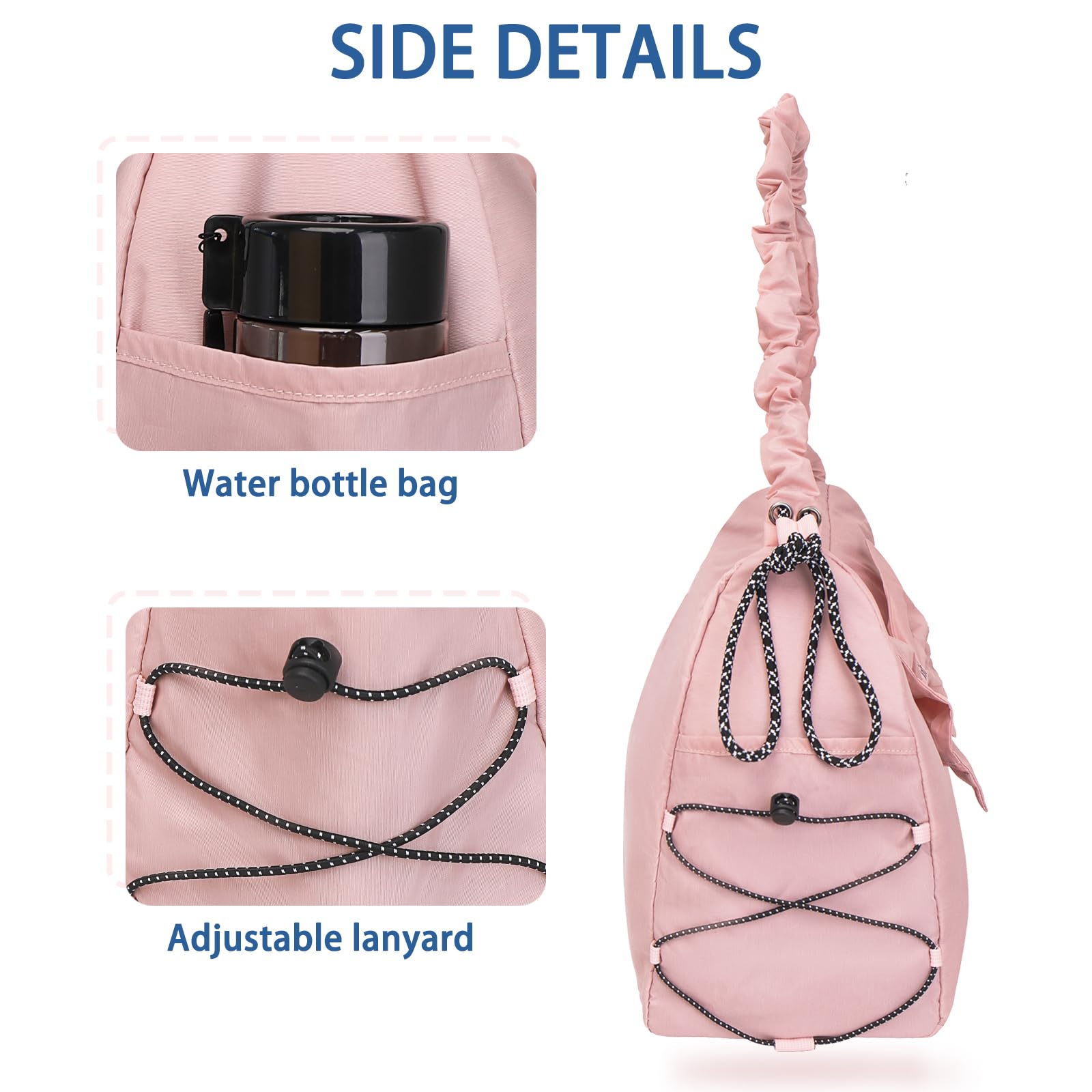Women's Gym Bag with Yoga Mat Compartment - Waterproof Travel Duffle Bag with Shoe Storage & Wet Pocket | Foldable Weekender Overnight Bag for Yoga, Pilates, Swimming, Gym & Airplane Travel | Perfect for Fitness Enthusiasts & Active Lifestyles